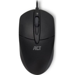 Ratón óptico con cable, cable USB, 1000 ppp, negro