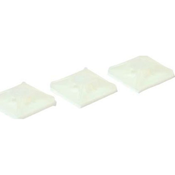 Adhesive for cable tie mounting, maximum width 5.50 mm