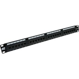 Patchpanel CAT6 unshielded 24 ports