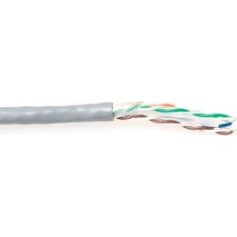 CAT6 U/UTP PVC solid cable with pair splitter, 305 m box