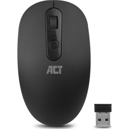 ACT Drahtlose Maus mit 1200 DPI, umweltfreundlich, aus recycelten Materialien hergestellt