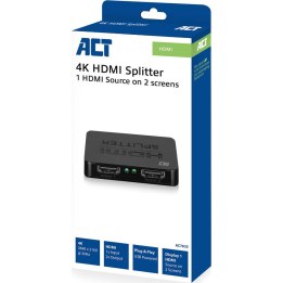 4K HDMI 1.4 splitter, 2 ports