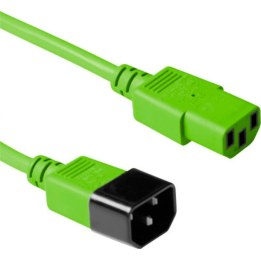 Cordon d'alimentation C13 - C14 vert, 5 m