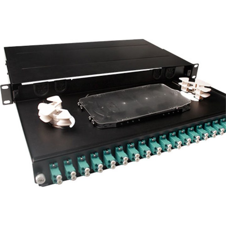 Fiber panel 24 x duplex LC multimode OM3