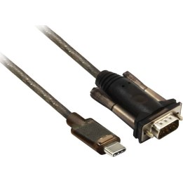 ACT AC6002 cavo seriale Nero 1,5 m USB tipo-C DB-9