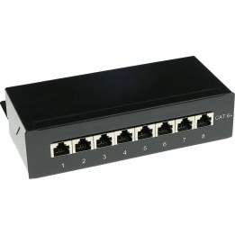 Surface mounted box shielded 8 ports CAT6A