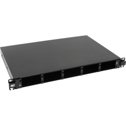 19 inch Multifunctional fiber optic patch panel, sliding rail, 5 slots