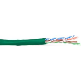 Cavo patch CAT6 U/UTP a trefoli, verde, 100 m