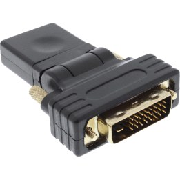 Adaptador HDMI a DVI InLine - ángulo flexible