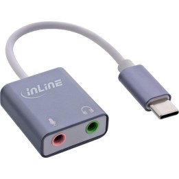 INLINE USB Audio Sound Adapter USB-C Cable