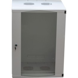 Armario de 19", 12 HE, 540 x 450, gris, en kit