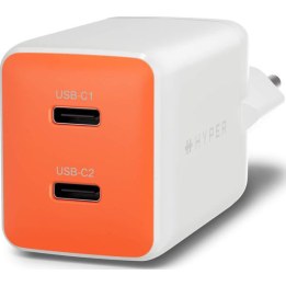 N Targus Hyper HyperJuice Flex 45W GaN Charger – Orange