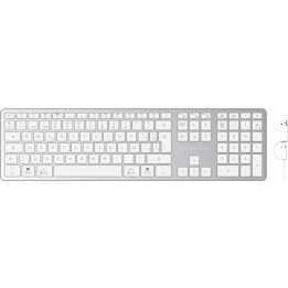 Teclado USB delgado con conexión USB-A/USB-C y distribución ES ws