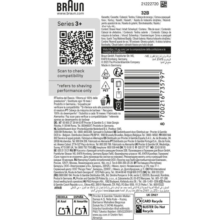 Pack combinado Braun 32B
