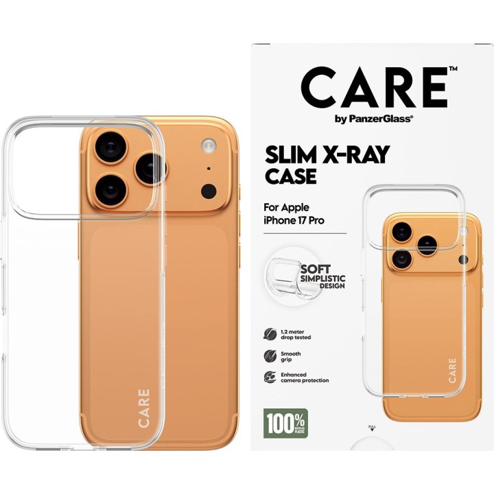 CARE - Capa Soft Basic com design moderno para iPhone 17 Pro