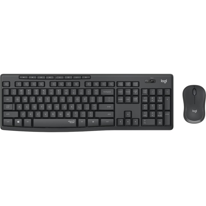Conjunto inalámbrico silencioso Logitech MK295