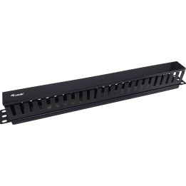 EQUIP 327314 Kabelmanagement-Panel 19" Schwarz