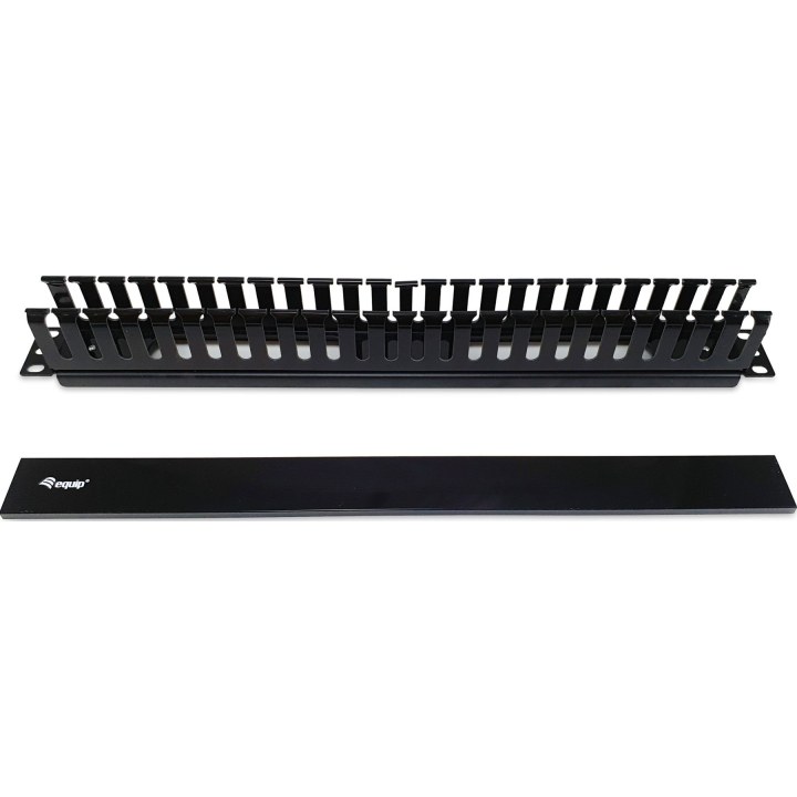 EQUIP 327314 Kabelmanagement-Panel 19" Schwarz