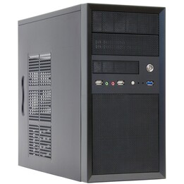 Custodia per computer Chieftec CT-01B-OP Mini Tower Nera