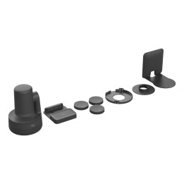 Logitech Streamline Kit - Caméra de visioconférence Full HD, noire, avec télécommande