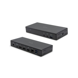 I-TEC Dock USB-C con 3 schermi LCD e PD - C31TRIPLEDOCKPD