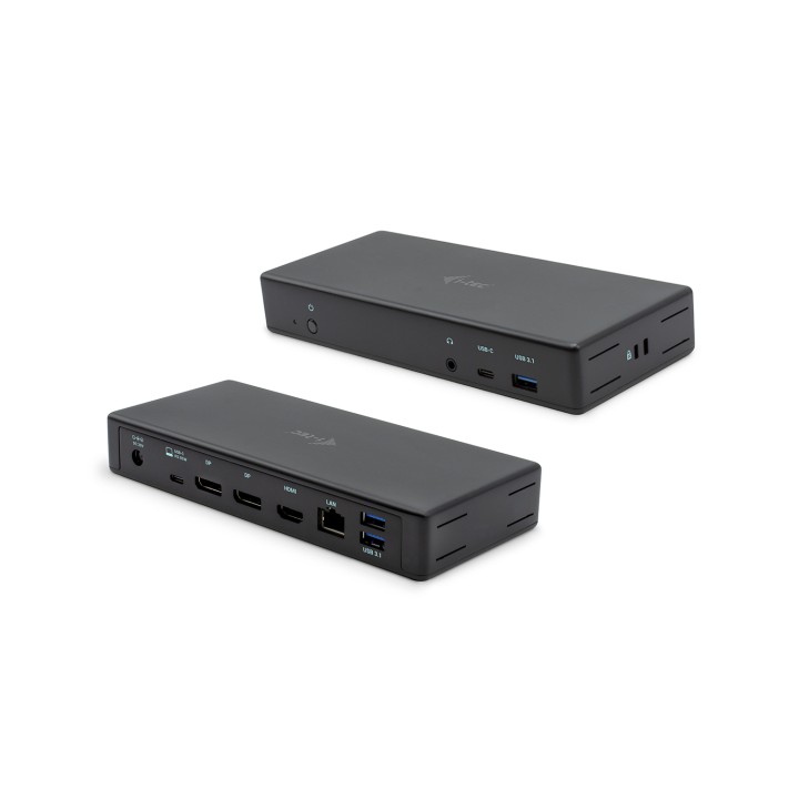 I-TEC Dock USB-C con 3 schermi LCD e PD - C31TRIPLEDOCKPD