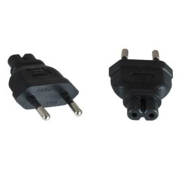 MICROCONNECT PEEUC7AD Power Adapter EU Plug M to C7 Black