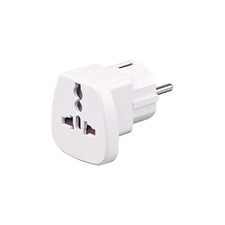 MICROCONNECT PETRAVEL Universal-Reiseadapter weiß