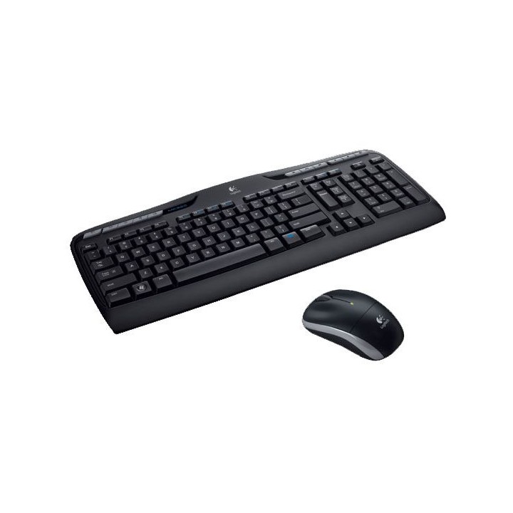 Logitech MK330 wireless keyboard and mouse combo black