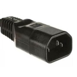 MICROCONNECT C14 IEC-Netzadapter, schwarz