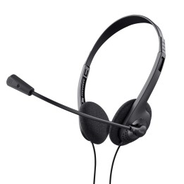 Trust Primo Chat Headset cuffie da chat nere
