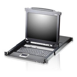 Kvmp LCD de 19 polegadas com 8 portas