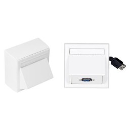 VivoLink WI221185 socket-outlet USB White