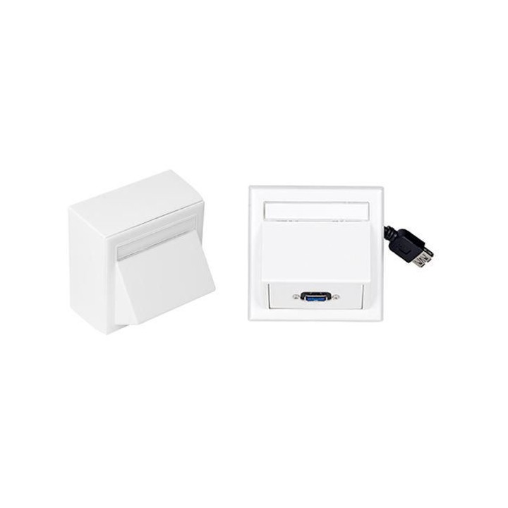 VivoLink WI221185 USB socket white