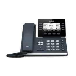 Ip Phone Black 8 Lines Lcd