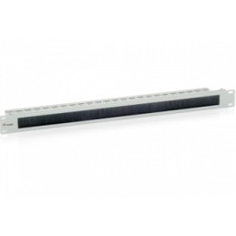 Cache-brosse 19" Premium 1U RAL7035