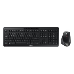 STREAM COMFORT - Set da scrivania - Wireless - QWERTY - Nero