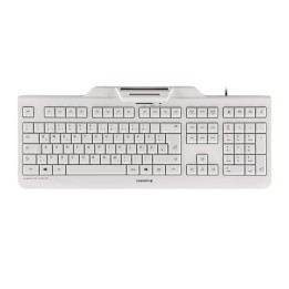 KC 1000 SC - Teclado - Con cable - AZERTY - Blanco