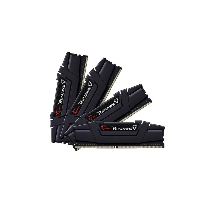 G.Skill Ripjaws V F4-3200C16Q-128GVK module de mémoire 128 Go 4 x 32 Go DDR4 3200 MHz