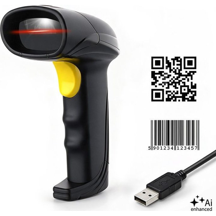 Barcode-Scanner 1D, 2D, QR, EAN, USB