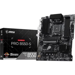 MSI PRO B550-S Socket AM4 ATX