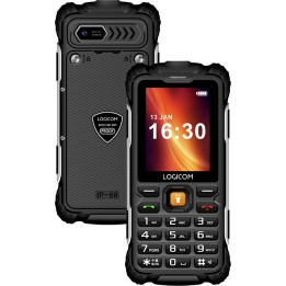 Logicom Xtrem 60 Basic Mobile Phone 4G 2.40" DS IP68 Black