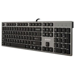 Tastiera QWERTY USB A4Tech KV-300H Nera, Grigia