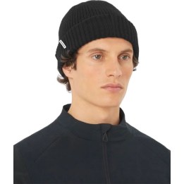 SALOMON U-Deep Black Docker Beanie