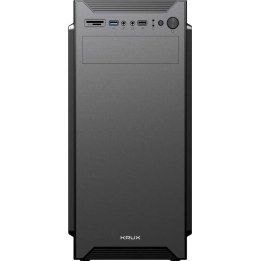 KRUX KIRO ATX case, without window, without power supply, black
