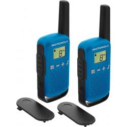 Motorola TALKABOUT T42 two-way radio 16 channels Black,Blue - Imagen 1