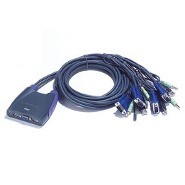 Comutador Aten CS64US Azul KVM