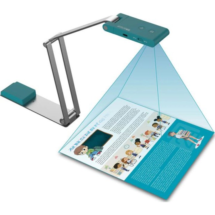 IRIScan Visualizer 7 Perp - Dokumentenscanner mit 5-Megapixel-Kamera, A4-Erfassung, 1 Seite pro Sekunde, USB 3.0, OCR und kompat