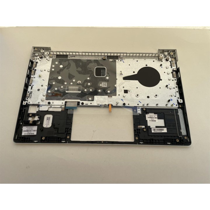 HP M48792-051 Cobertura superior com teclado retroiluminado, touchpad e leitor de impressões digitais para HP Spectre x360, prat