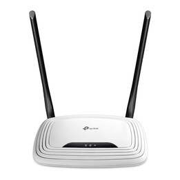 TP-LINK TL-WR841N wireless router Single band (2.4 GHz) Fast Ethernet Black, White